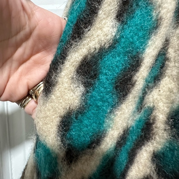 MM6 Maison Margiela Animal Print Wide Leg Pants Size 38 US 2 - Picture 6 of 7